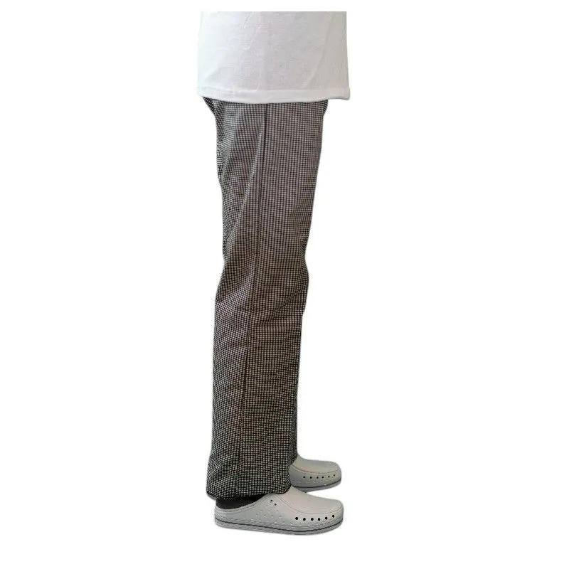 Pantalone cuoco per cucina puro cotone quadretti