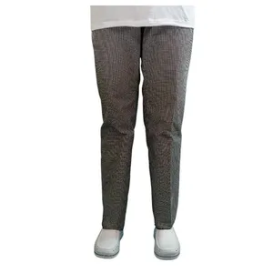 Pantalone cuoco per cucina puro cotone quadretti M